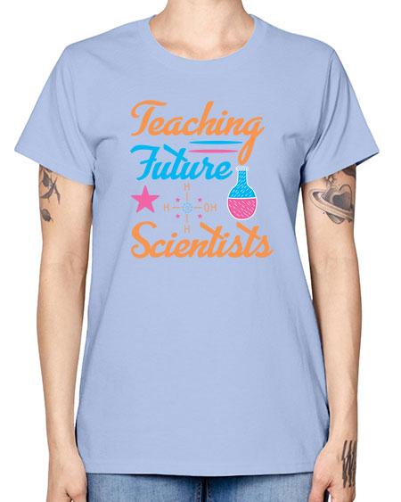 TeachingfuturescientistsScience tshirt design Sciencetshirtdesign 23# - general science -  Missy T-Shirt