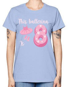 Th birthday ballet dancer ballerina 46# - ballet -  Missy T-Shirt
