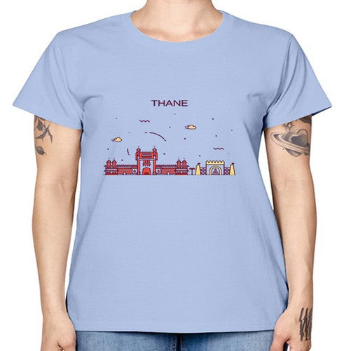Thane 1980# - cities -  Missy T-Shirt