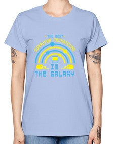 The best computer technician in the galaxy 13# - computer -  Missy T-Shirt