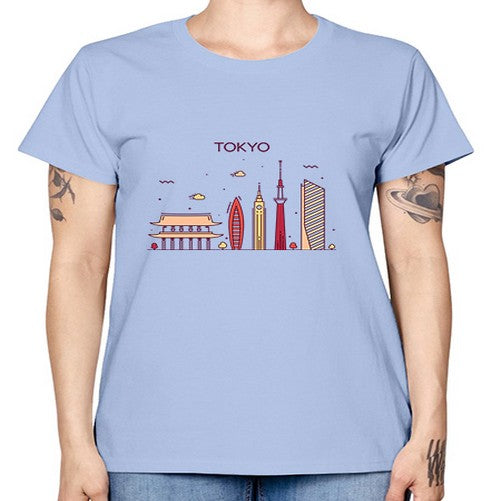 Tokyo 2001# - cities -  Missy T-Shirt