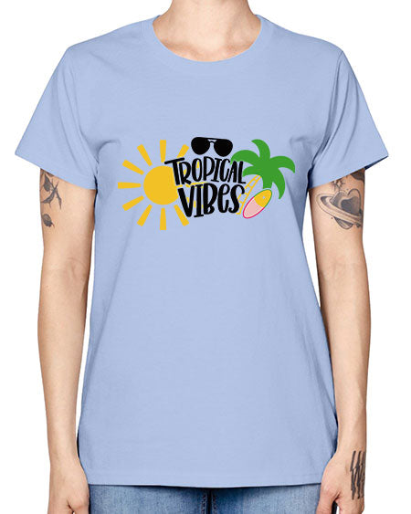 Tropical Vibes Style 9# - summer -  Missy T-Shirt