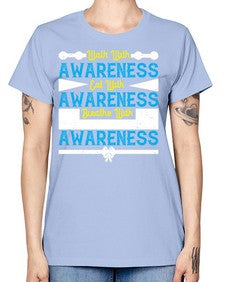 Walk with awareness Eat with awareness Breathe with awareness Style 9# - Self awareness -  Missy T-Shirt