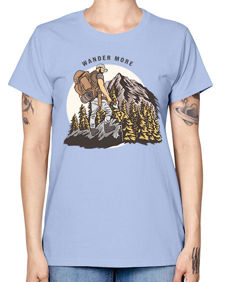 Wander More 3# - nature -  Missy T-Shirt