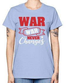War War never changes 53# - video games -  Missy T-Shirt