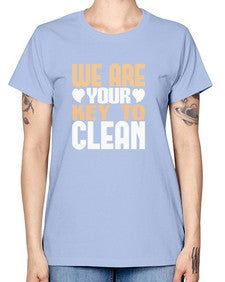 We are your key to clean Style 463# - cleaner -  Missy T-Shirt