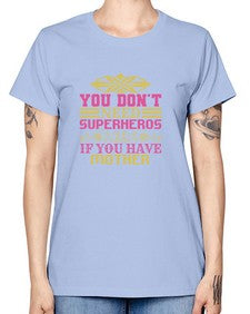 You dont need 270# - cartoon super hero -  Missy T-Shirt