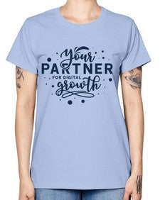 Your Partner for Digital Growth 1# - internet -  Missy T-Shirt