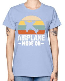 airplane mode on  4# - airplane -  Missy T-Shirt