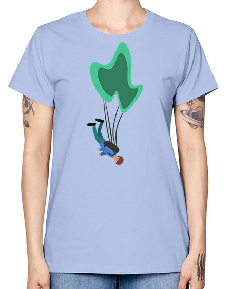 all in one 12# - parachute -  Missy T-Shirt