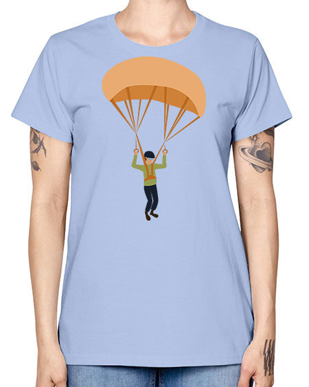 all in one 13# - parachute -  Missy T-Shirt