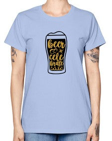 beer celebrate 643# - beer -  Missy T-Shirt