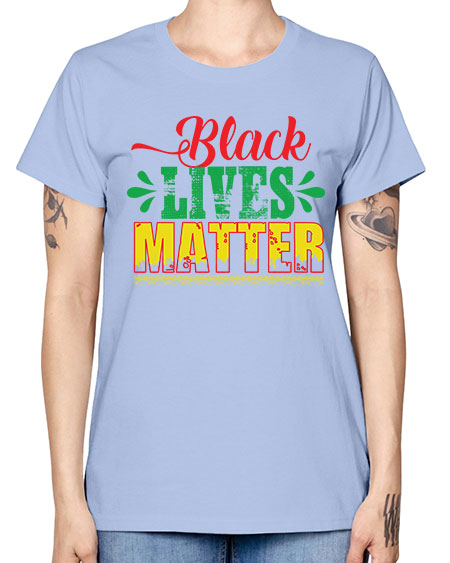 black lives matter 7# - black words and phrases -  Missy T-Shirt