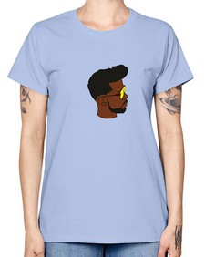 black man 33# - black boys or men -  Missy T-Shirt