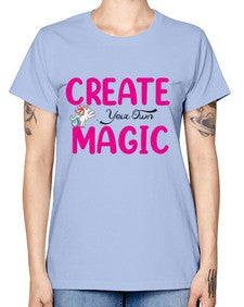 create your own magic 86# - unicorn -  Missy T-Shirt