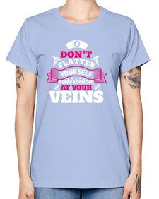 dont flatter yourself Style 716# - nurse -  Missy T-Shirt