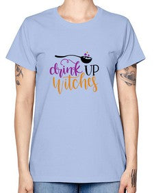drink up witches 37# - witch -  Missy T-Shirt