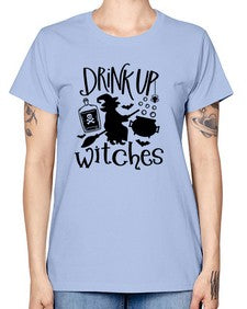 drink up witches 41# - witch -  Missy T-Shirt