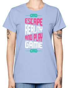escape reality and play 80# - video games -  Missy T-Shirt