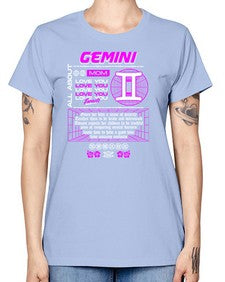 gemini 244# - gemini -  Missy T-Shirt