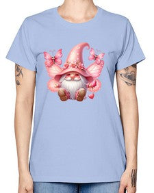 gnome with butterfly 02# - gnome -  Missy T-Shirt