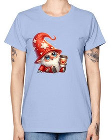 gnome with butterfly 04# - gnome -  Missy T-Shirt