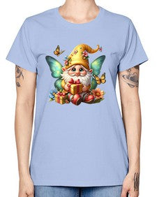 gnome with butterfly 07# - gnome -  Missy T-Shirt