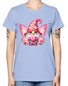 gnome with butterfly 08# - gnome -  Missy T-Shirt