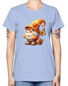 gnome with butterfly 09# - gnome -  Missy T-Shirt