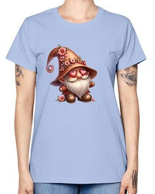 gnome with butterfly 15# - gnome -  Missy T-Shirt