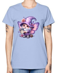 gnome with butterfly 18# - gnome -  Missy T-Shirt