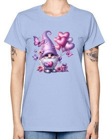 gnome with butterfly 19# - gnome -  Missy T-Shirt