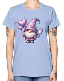 gnome with butterfly 25# - gnome -  Missy T-Shirt
