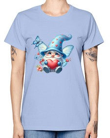 gnome with butterfly 28# - gnome -  Missy T-Shirt