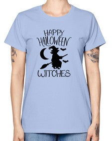 happy halloween witches 35# - witch -  Missy T-Shirt