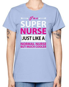 i am super nurse just 859# - nurse -  Missy T-Shirt