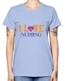 i love nursing Style 894# - nurse -  Missy T-Shirt