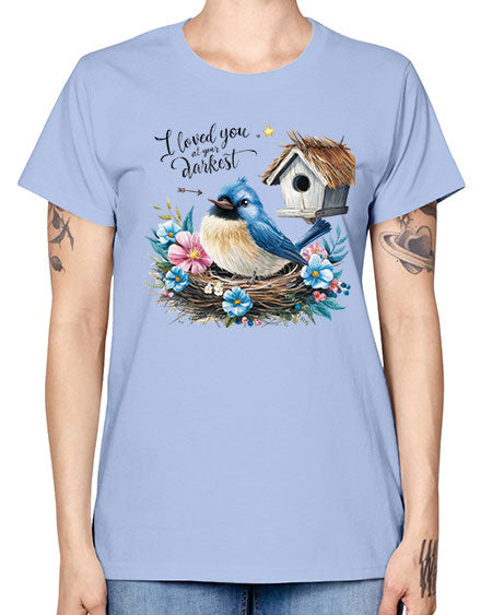 i loved you at your darkest 45# - birds -  Missy T-Shirt