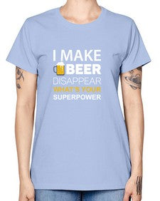 i make beer 1145# - beer -  Missy T-Shirt