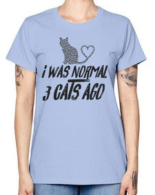 i was normal three cats ago - cats -  Missy T-Shirt