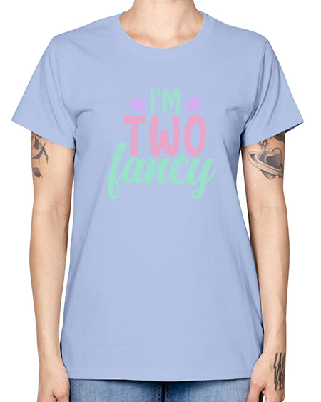 im two fancy Style 121# - kids -  Missy T-Shirt