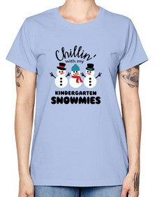 kindergarten snowmies 434# - kindergarten -  Missy T-Shirt