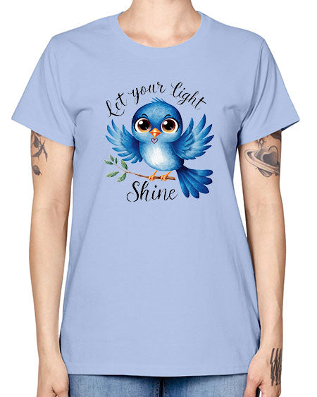 let your light shine 61# - birds -  Missy T-Shirt