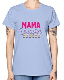 mama unicorn 289# - unicorn -  Missy T-Shirt