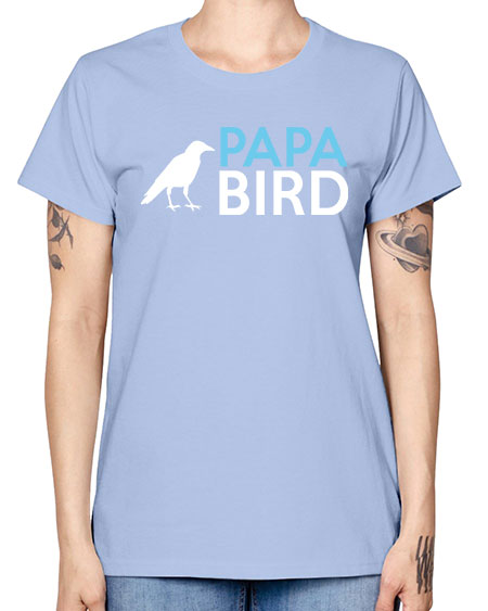 papa bird 65# - birds -  Missy T-Shirt