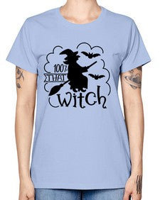 percent that witch 55# - witch -  Missy T-Shirt