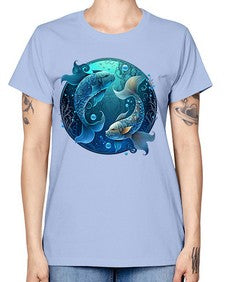 pisces 364# - pisces -  Missy T-Shirt