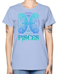 pisces Zodiac 381# - pisces -  Missy T-Shirt