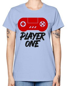 play one 145# - video games -  Missy T-Shirt