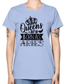 queens are born as Aries 389# - aries -  Missy T-Shirt